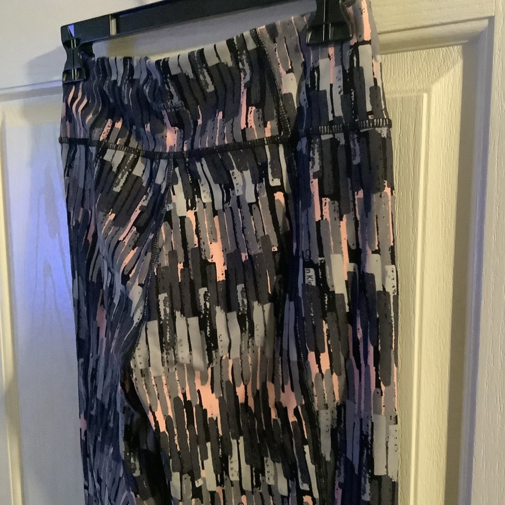 Calvin Klein Brand workout leggings, black, gray, pink colors, size M. - Picture 15 of 16